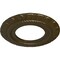 Ekena Millwork Claremont Ceiling Medallion (Fits Canopies up to 5 5/8"), Hnd-Painted Brass, 9"OD x 4 1/2"ID x 1/2"P CM09CLBRS - alternate 5